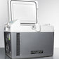 Summit SPRF26M Portable 12V/24V Cooler Capable Of Operation As Refrigerator (2-8(Degree)C) Or Freezer (-15(Degree)C), With Factory-Installed Lock And Collapsible Trolley