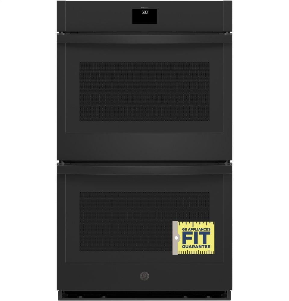 Ge Appliances JTD5000DNBB Ge® 30" Smart Built-In Self-Clean Convection Double Wall Oven With Never Scrub Racks