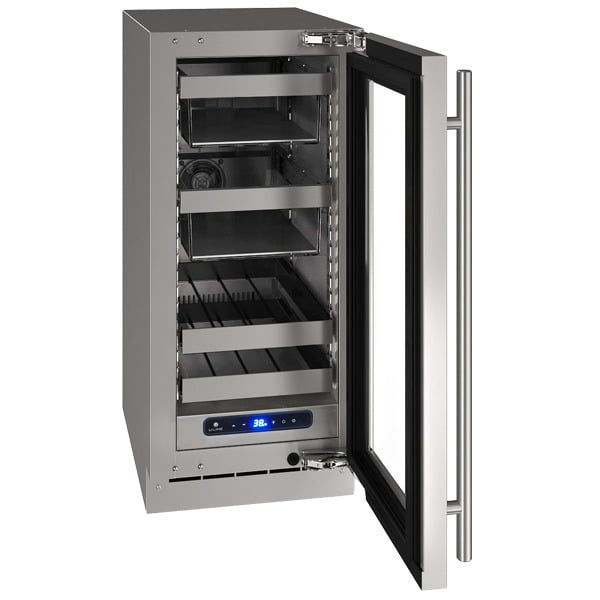 U-Line UHBV515SG01A Hbv515 15" Beverage Center With Stainless Frame Finish And Field Reversible Door Swing (115 V/60 Hz Volts /60 Hz Hz)