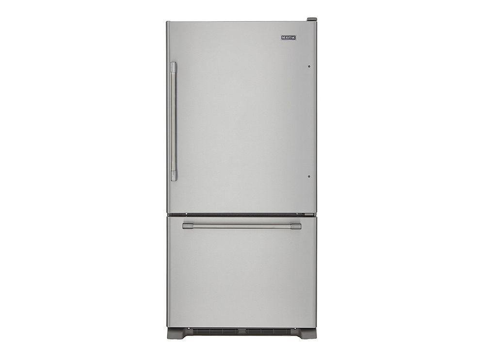 Maytag MBF2258FEZ 33-Inch Wide Bottom Mount Refrigerator - 22 Cu. Ft.