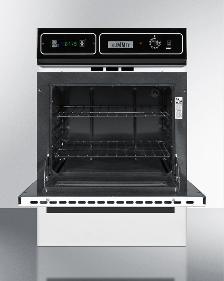 Summit WTM7212KW 24" Wide Gas Wall Oven