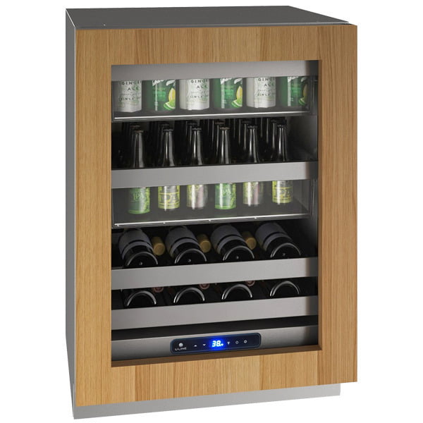 U-Line UHBV524IG01A Hbv524 24" Beverage Center With Integrated Frame Finish And Field Reversible Door Swing (115 V/60 Hz Volts /60 Hz Hz)