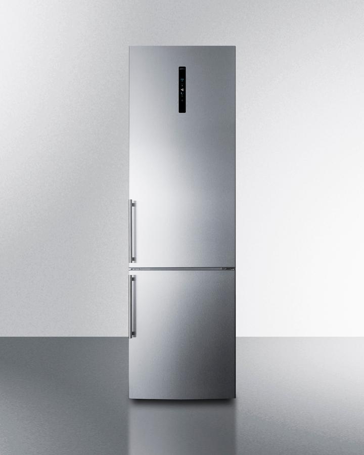 Summit FFBF181ES2IM 24" Wide Bottom Freezer Refrigerator With Icemaker