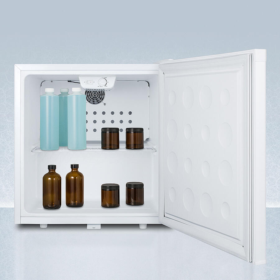 Summit FFAR23LGP Compact 1.7 Cu.Ft. General Purpose All-Refrigerator In White With Automatic Defrost, Front Lock, And Flat Door Liner