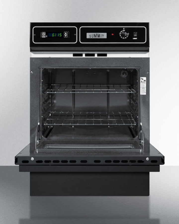 Summit TEM721DK 24" Wide Electric Wall Oven