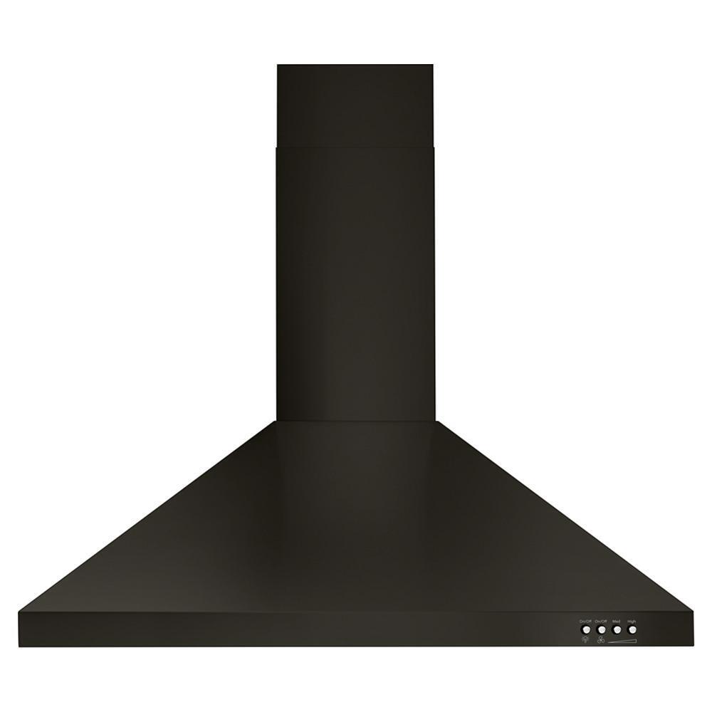 Amana WVW53UC0HV 30" Contemporary Black Stainless Wall Mount Range Hood