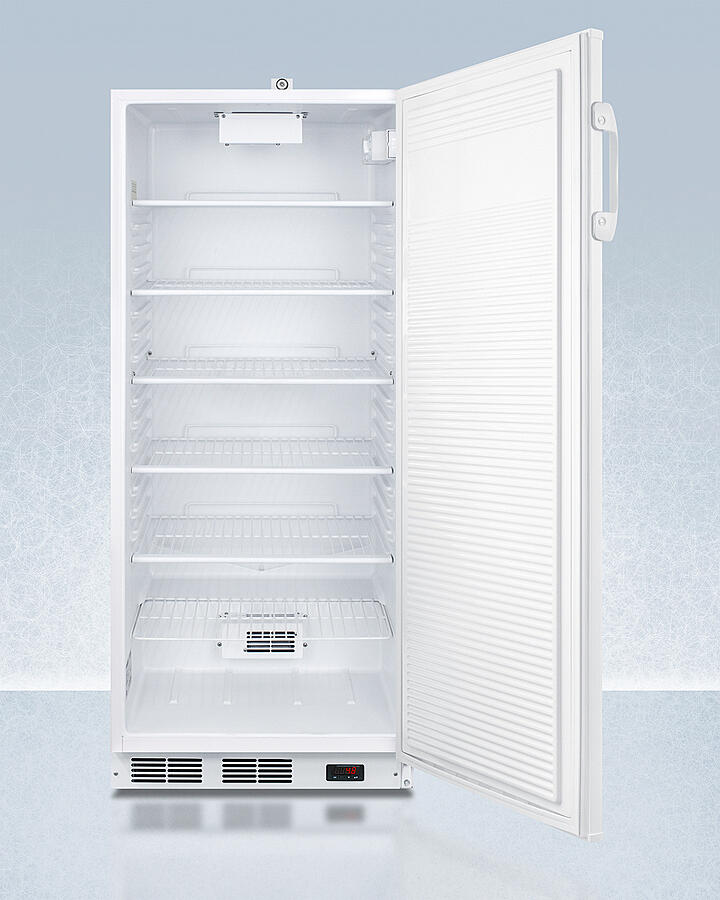 Summit FFAR10GP 10.1 Cu.Ft. General Purpose Auto Defrost All-Refrigerator With Internal Fan, Front Lock, And Digital Thermostat In Thin 24" Footprint