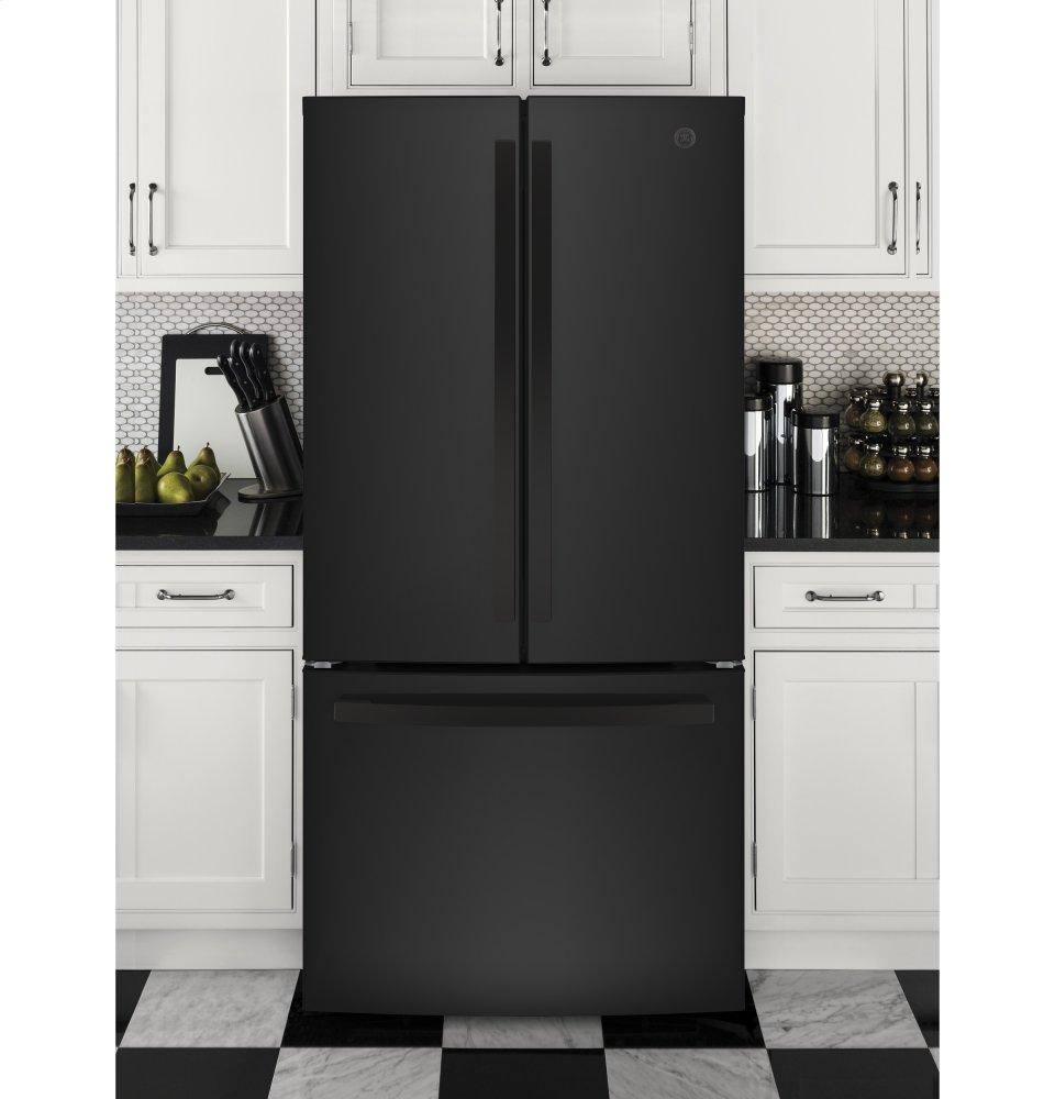 Ge Appliances GNE25JGKBB Ge® Energy Star® 24.7 Cu. Ft. French-Door Refrigerator