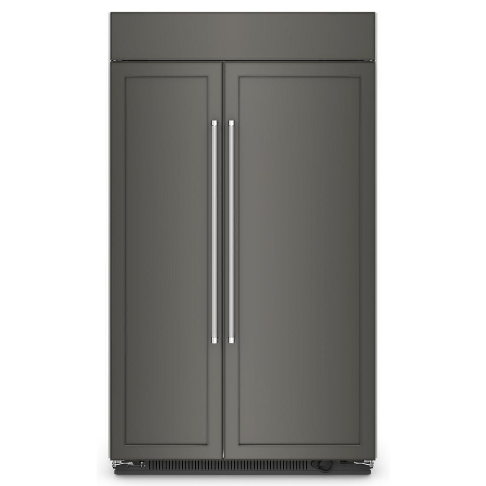Kitchenaid KBSN708MPA 30 Cu. Ft. 48"" Built-In Side-By-Side Refrigerator With Panel-Ready Doors