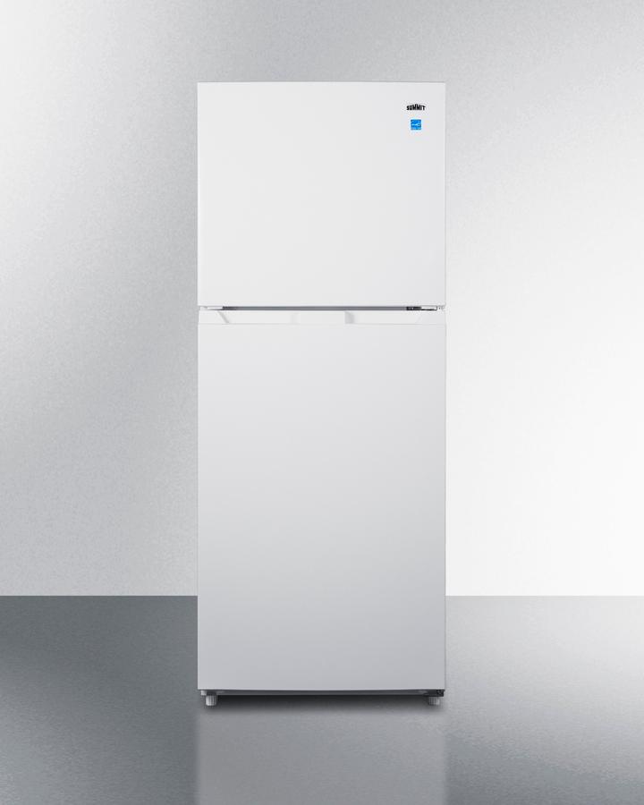 Summit FF1088W 24" Wide Top Mount Refrigerator-Freezer