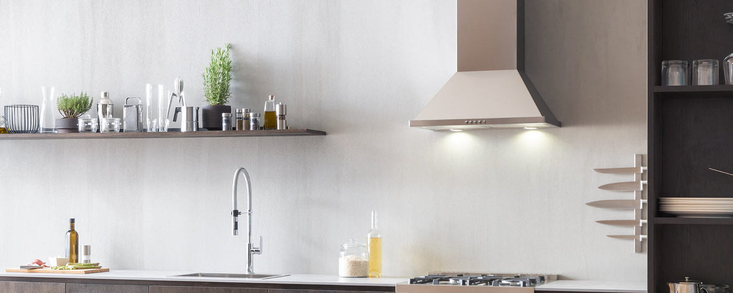 Bertazzoni KCH24XV 24 Chimney Hood, 1 Motor, 600 Cfm Stainless Steel