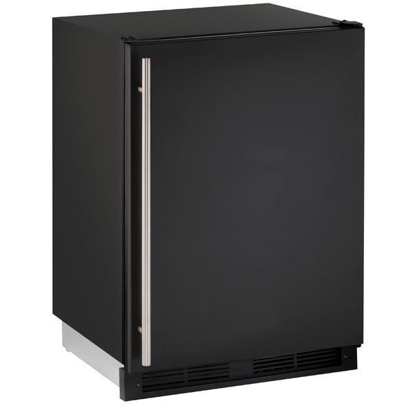 U-Line UCO1224FB00B Co1224F 24" Refrigerator/Ice Maker With Black Solid Finish, No (115 V/60 Hz Volts /60 Hz Hz)