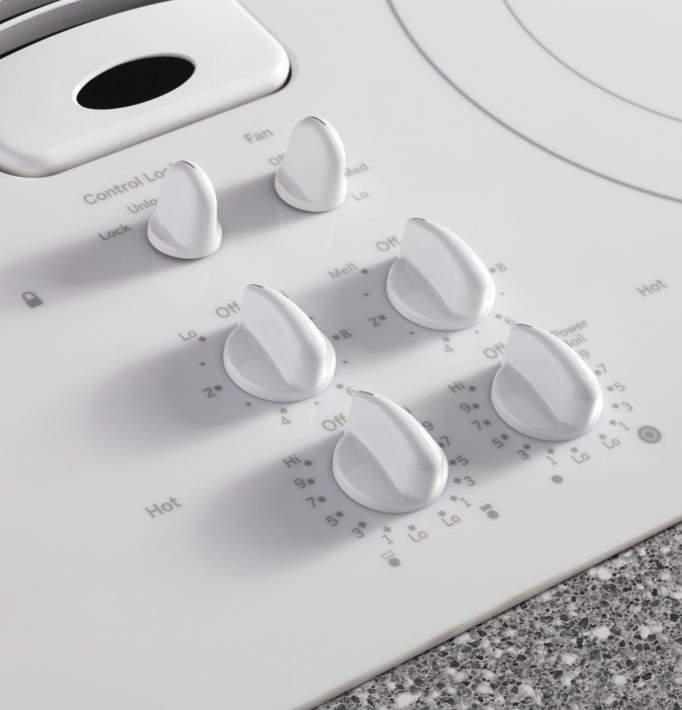 Ge Appliances PP9830TJWW Ge Profile™ 30" Downdraft Electric Cooktop