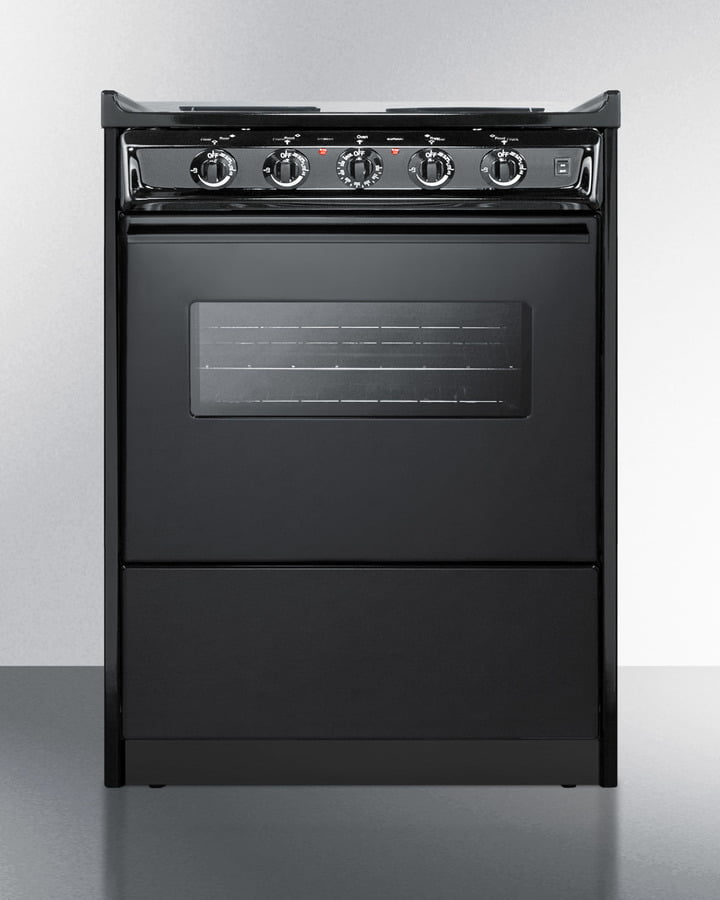 Summit TEM610CRW 24" Wide Electric Coil Range