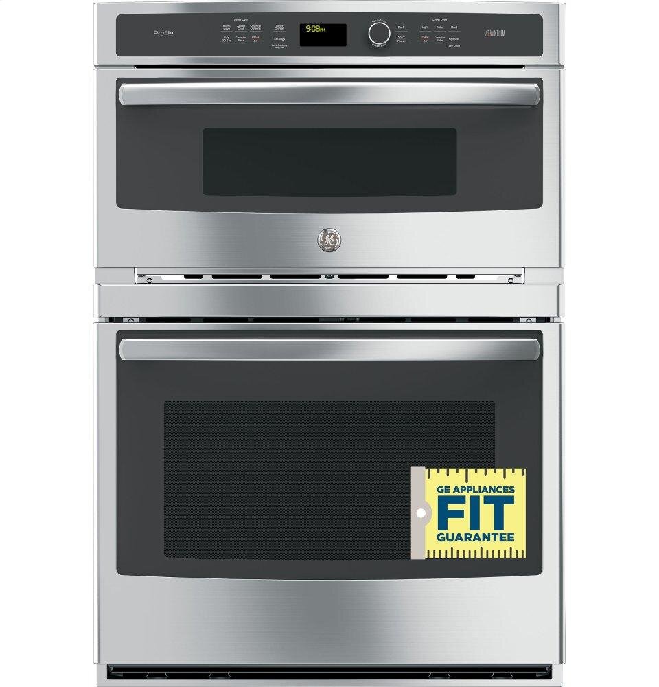 Ge Appliances PT9800SHSS Ge Profile&#8482; 30 In. Combination Double Wall Oven With Convection And Advantium® Technology