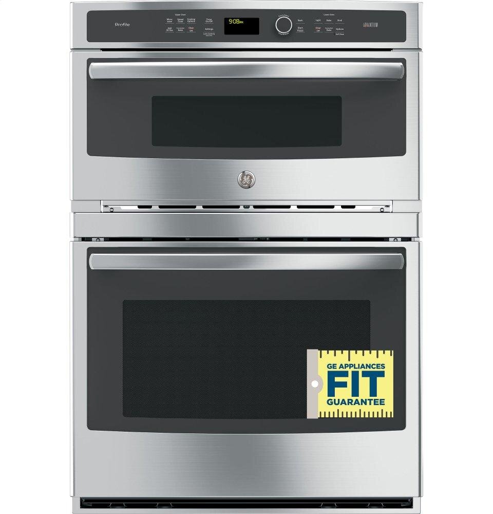 Ge Appliances PT9800SHSS Ge Profile™ 30 In. Combination Double Wall Oven With Convection And Advantium® Technology