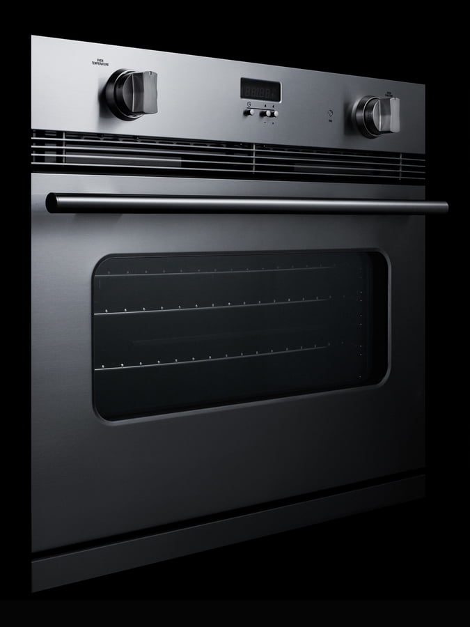 Summit SGWO30SS 30" Wide Gas Wall Oven