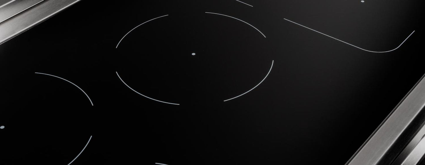 Bertazzoni MAST365IRTXT 36" 5 Induction Zones Rangetop Stainless Steel Stainless Steel