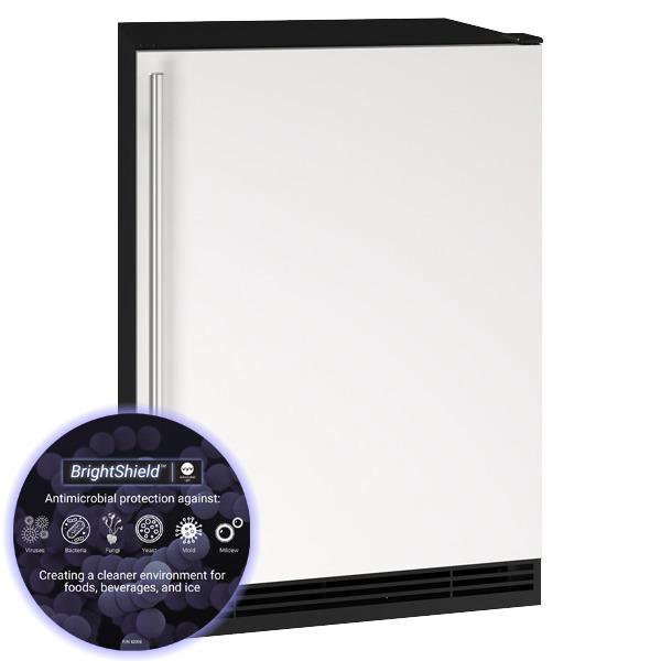 U-Line UHRE124WS81A Hre124 24" Refrigerator With White Solid Finish (115V/60 Hz Volts /60 Hz Hz)