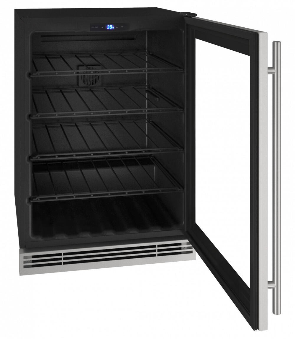 U-Line UHWC024SG01A Hwc024 24" Wine Refrigerator With Stainless Frame Finish (115V/60 Hz Volts /60 Hz Hz)