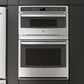 Ge Appliances PT9800SHSS Ge Profile™ 30 In. Combination Double Wall Oven With Convection And Advantium® Technology