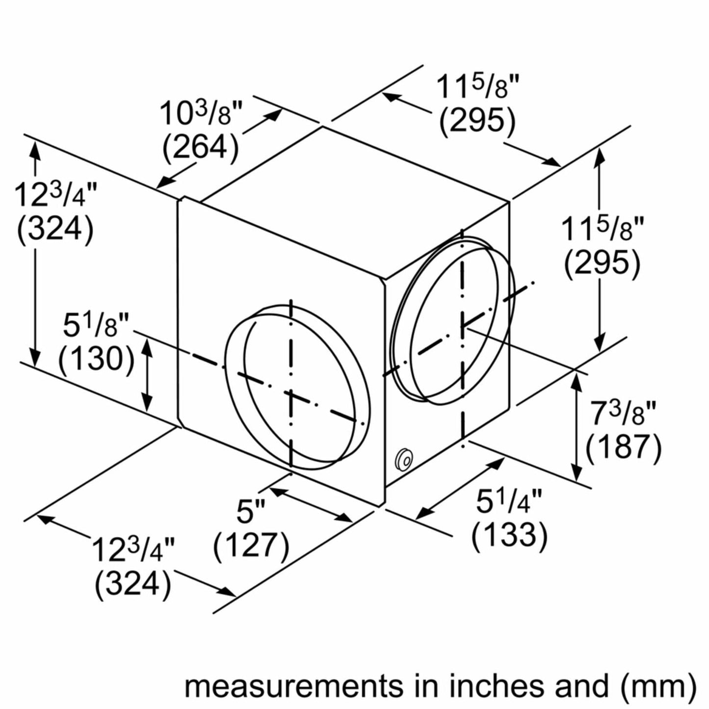 Bosch DHG602DUC 800 Series Integral Blower Dhg602Duc