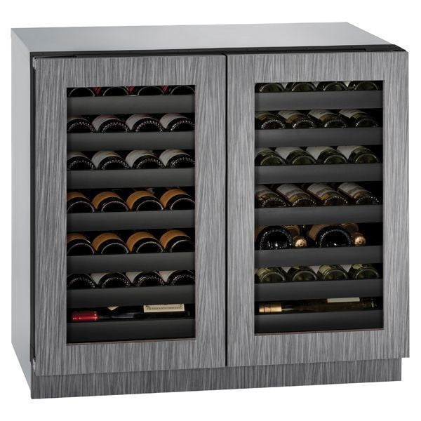 U-Line U3036WCWCINT00B 3036Wcwc 36" Dual-Zone Wine Refrigerator With Integrated Frame Finish (115 V/60 Hz Volts /60 Hz Hz)