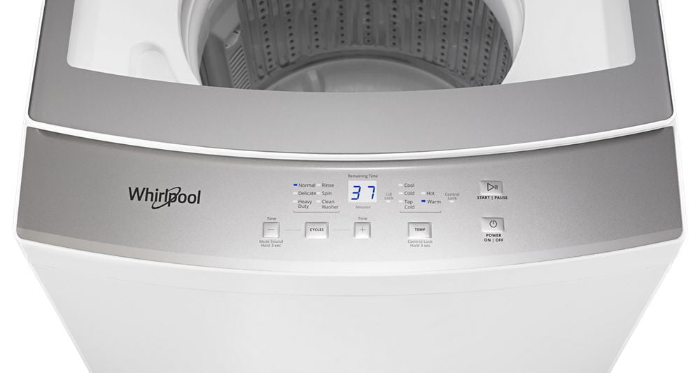 Whirlpool WET4024HW 1.6 Cu.Ft Electric Stacked Laundry Center 6 Wash Cycles And Autodry