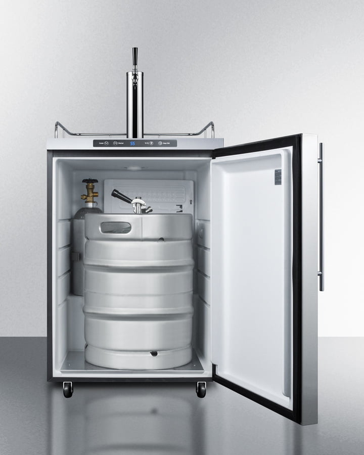 Summit SBC635MOSHV 24" Wide Outdoor Kegerator