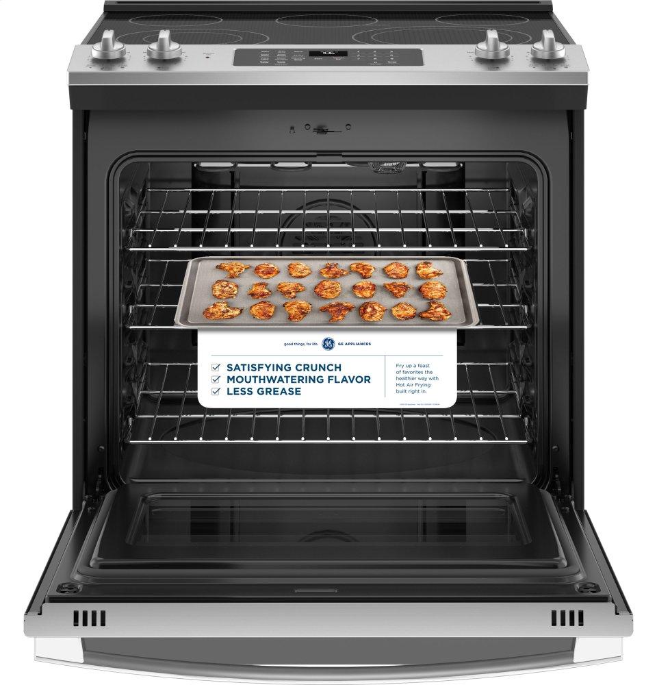 Ge Appliances JS760SPSS Ge® 30" Slide-In Electric Convection Range With No Preheat Air Fry