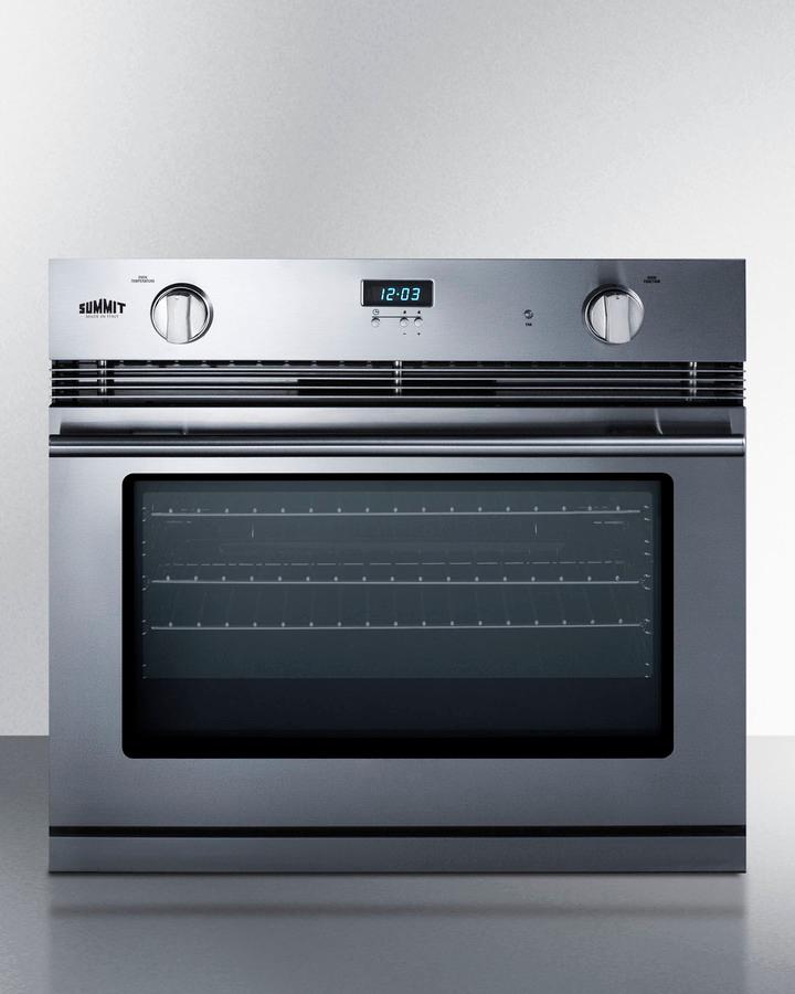 Summit SGWOGD30 30" Wide Gas Wall Oven