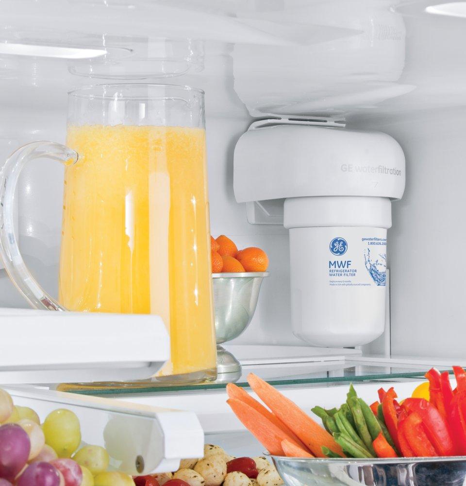 Ge Appliances GSS25GSHSS Ge® 25.3 Cu. Ft. Side-By-Side Refrigerator