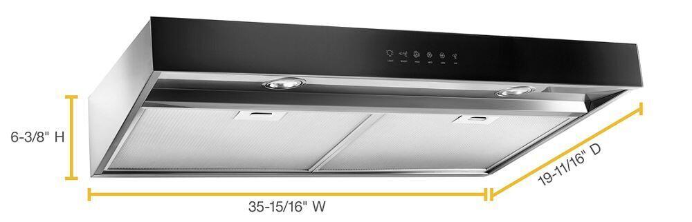 Maytag WVU57UC6FS 36" Range Hood With Boost Function