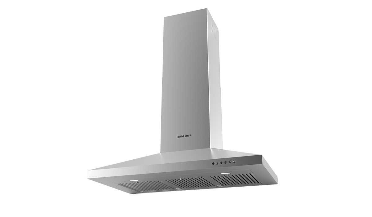 Faber DAMA30SSV2 30" Pyramid Shape Wall Hood With Variable Air Management