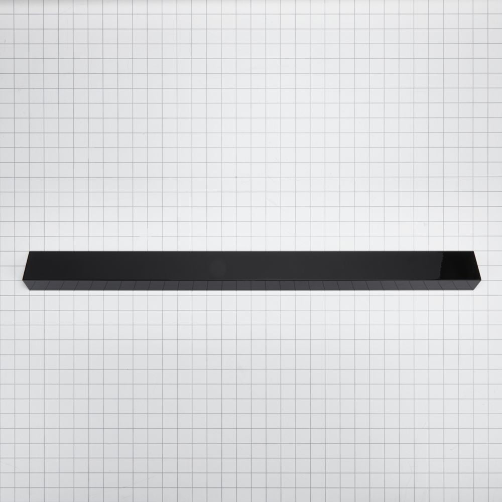 Whirlpool W10113902A Slide-In Range Rear Trim Kit, Black