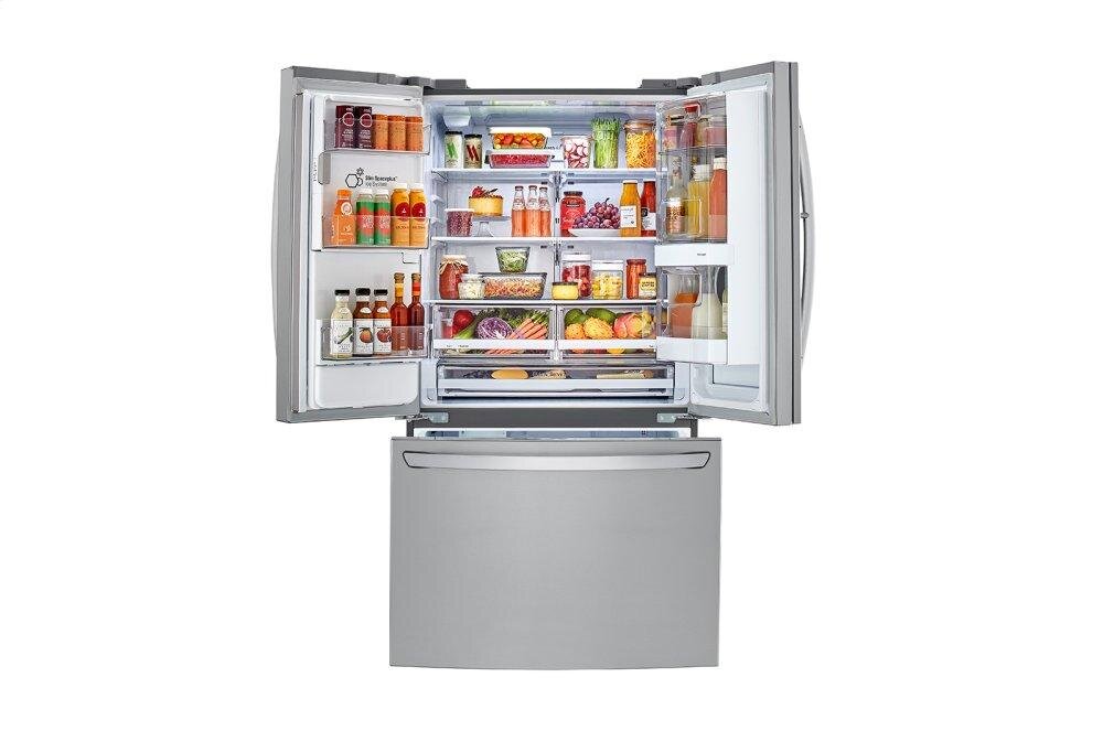 Lg LFXS26596S 26 Cu. Ft. Smart Wi-Fi Enabled Instaview™ Door-In-Door® Refrigerator
