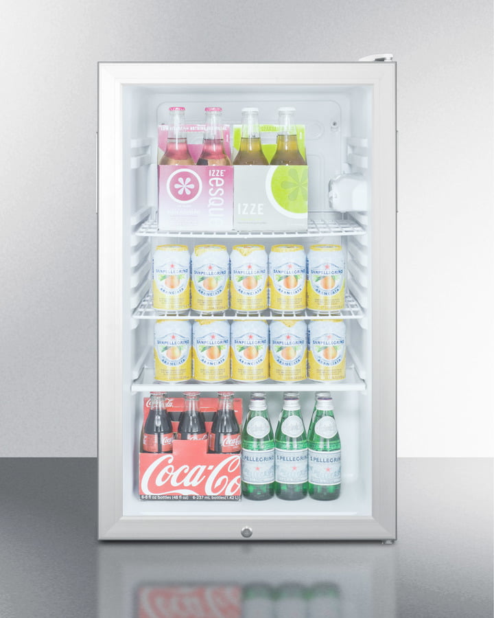 Summit SCR450LBI7 20" Wide Built-In All-Refrigerator