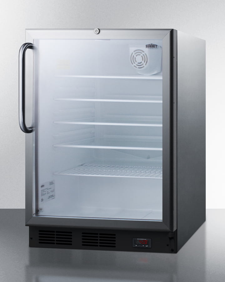 Summit SCR600BGLDTPUBCSS 24" Wide Craft Beer Pub Cellar