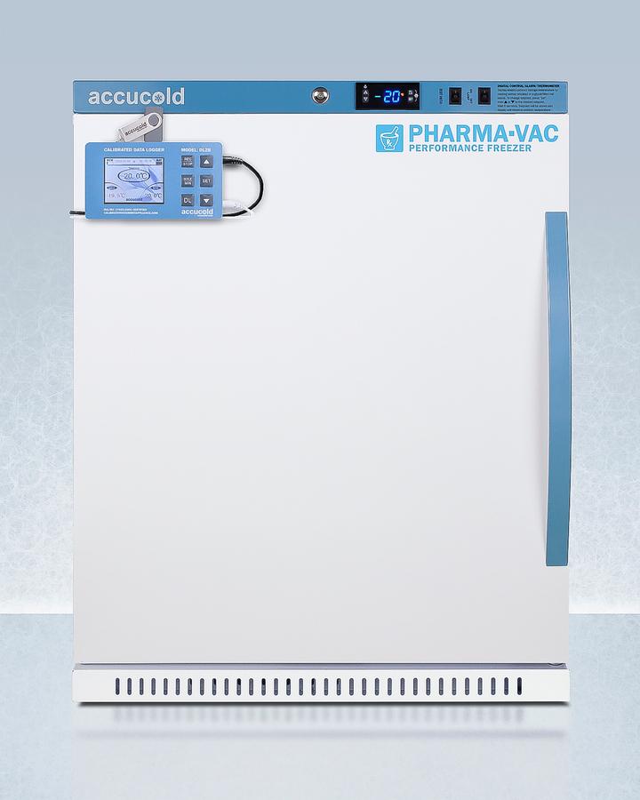 Summit AFZ5PVBIADADL2BLHD 4 Cu.Ft. Vaccine Freezer, Ada Height