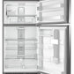 Maytag MRT711SMFZ 33-Inch Wide Top Freezer Refrigerator With Evenair Cooling Tower- 21 Cu. Ft.
