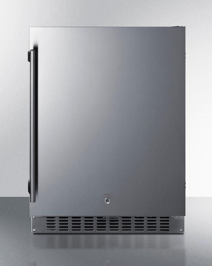 Summit SPR618OSADA 24" Wide Outdoor All-Refrigerator, Ada Compliant