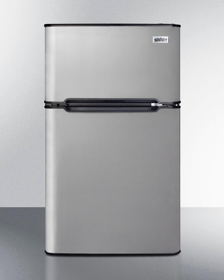 Summit CP34BSSADA 19" Wide 2-Door Refrigerator-Freezer, Ada Height