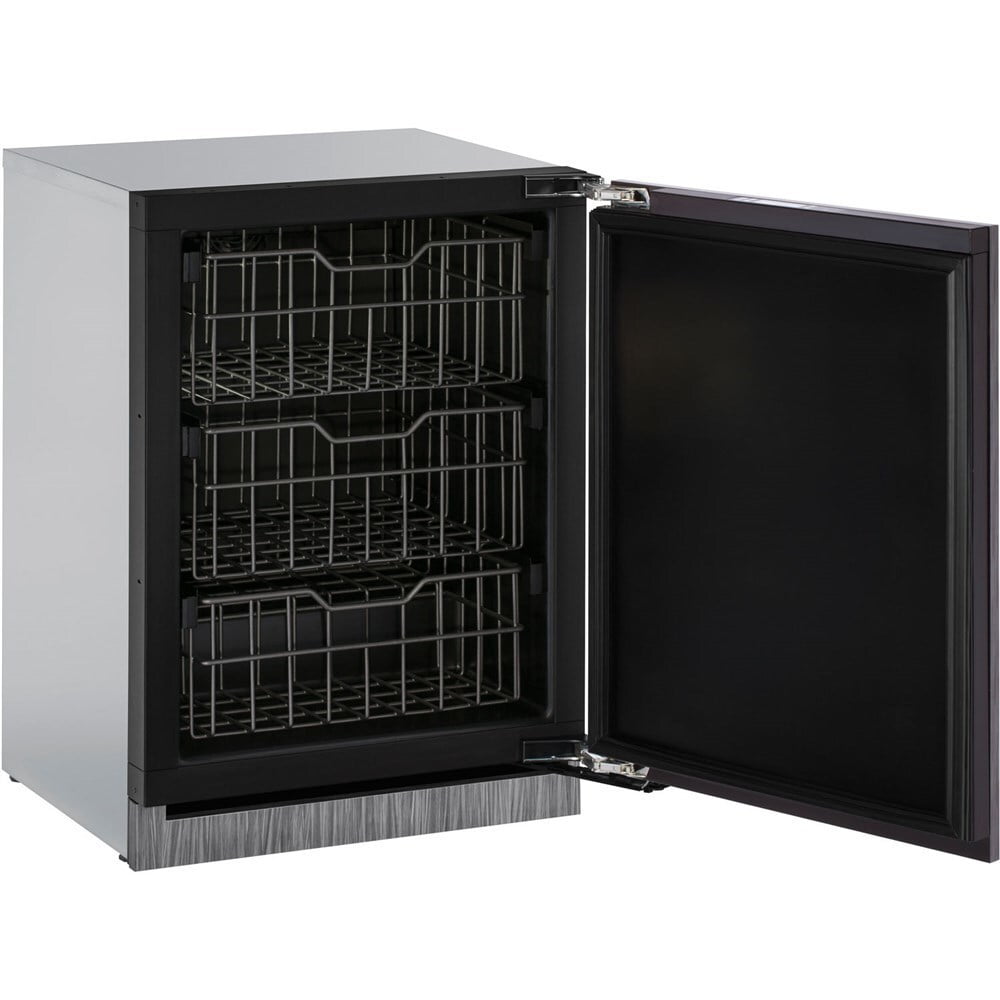 U-Line U3024FZRINT00A 24" 3000 Series Integrated Freezer, Right Hand Door