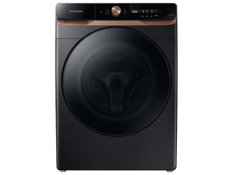 Samsung WF46BG6500AV 4.6 Cu. Ft. Large Capacity Ai Smart Dial Front Load Washer With Auto Dispense And Super Speed Wash In Brushed Black