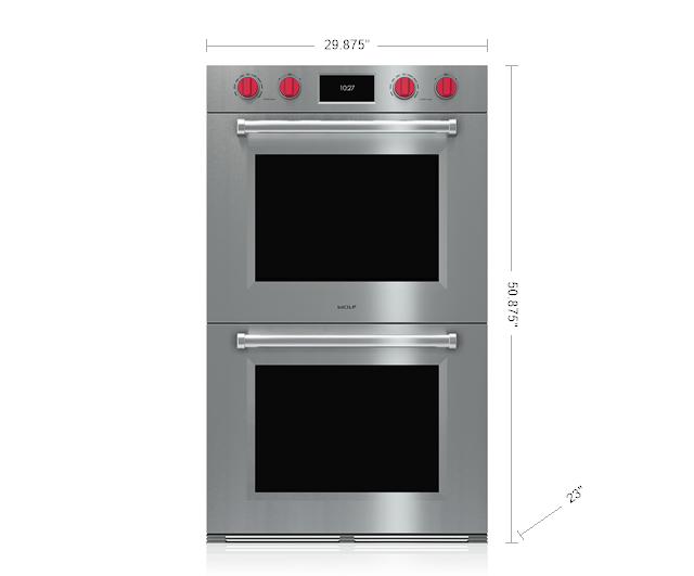 Wolf DO3050PMSP 30" M Series Professional Built-In Double Oven