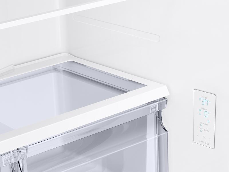 Samsung RF18A5101S9 18 Cu. Ft. Smart Counter Depth 3-Door French Door Refrigerator In Stainless Look