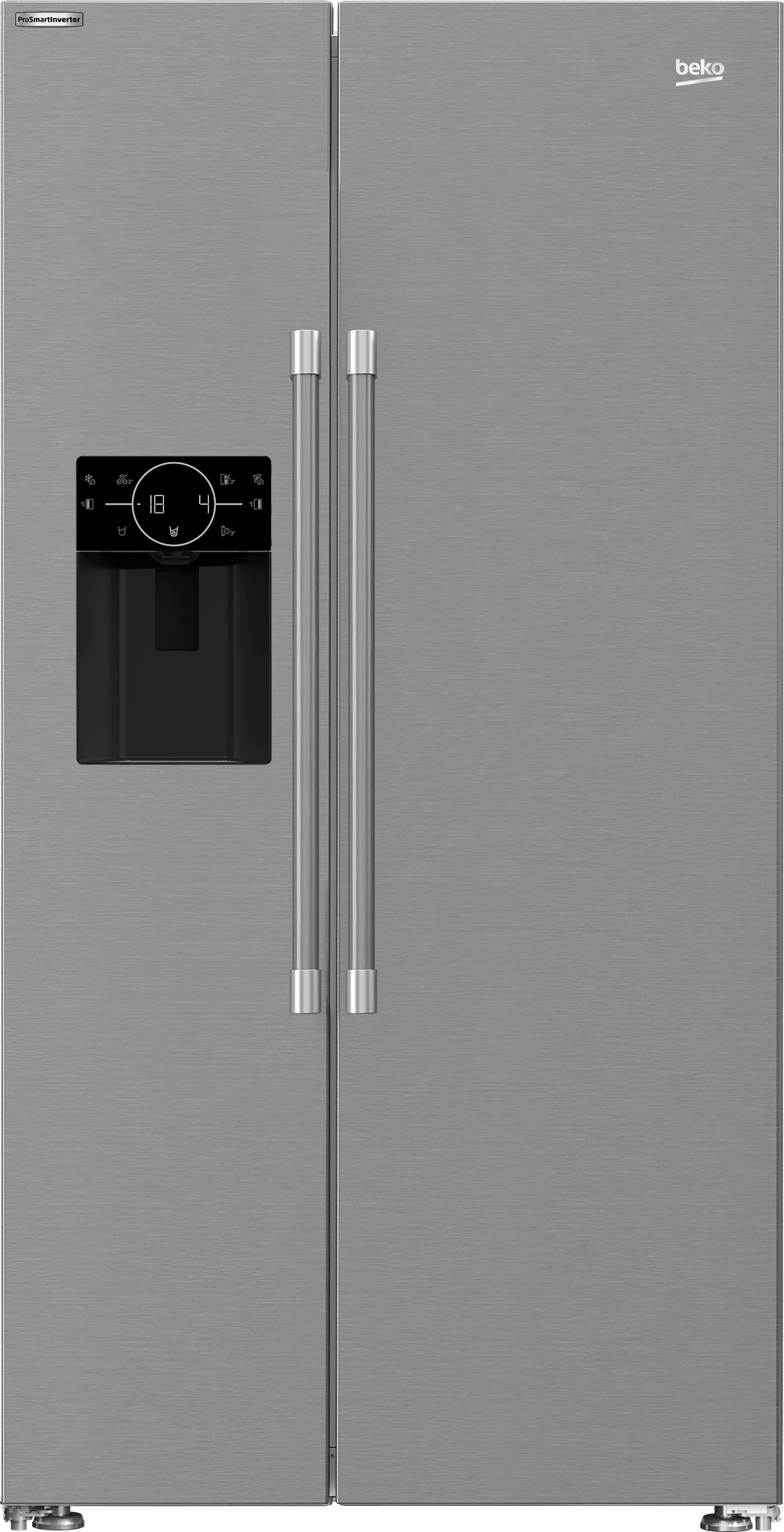 Beko BFSB3622XSS 36" Side By Side Refrigerator With Harvestfresh