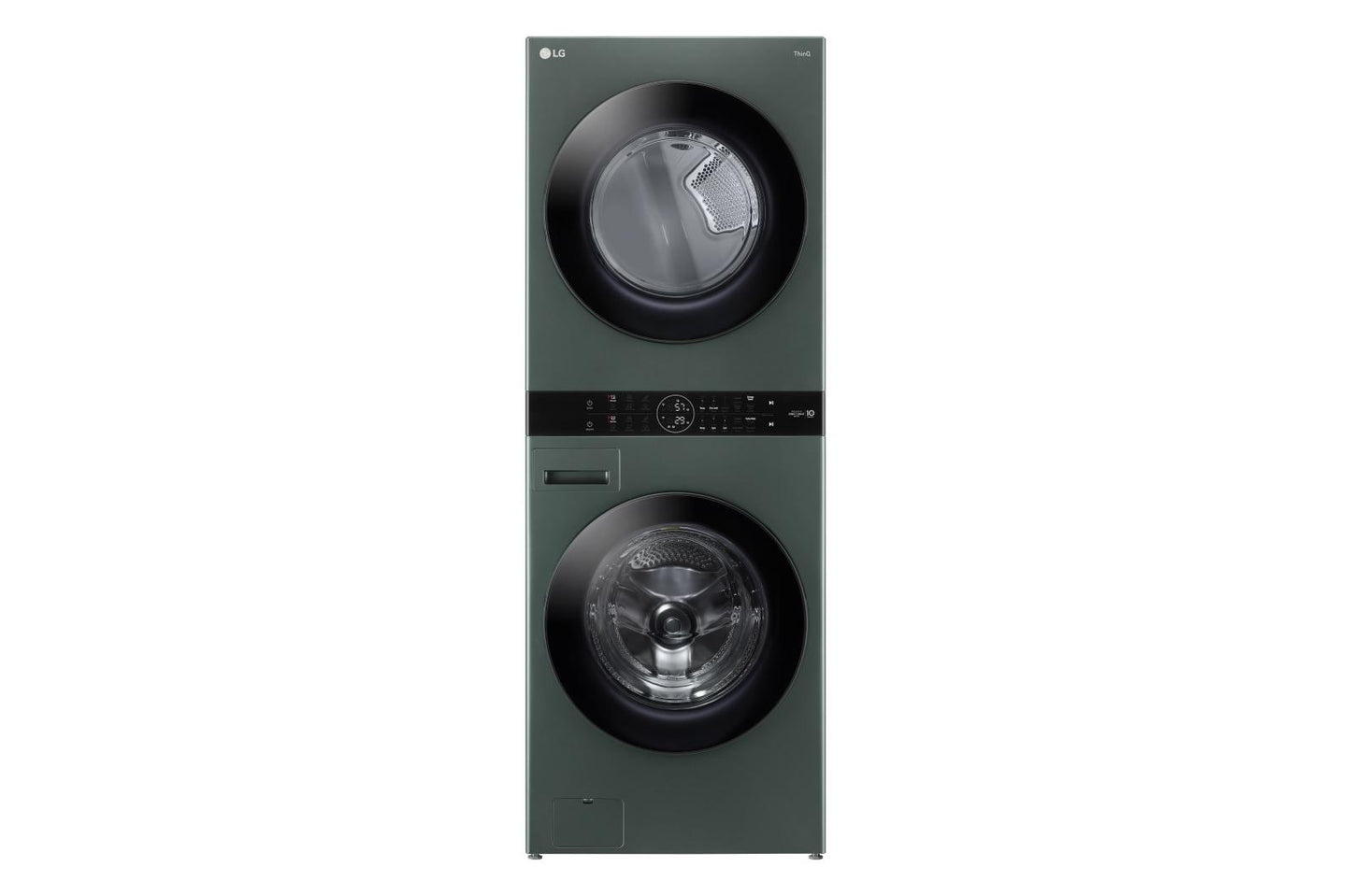 Lg WKGX201HGA Single Unit Front Load Lg Washtower&#8482; With Center Control&#8482; 4.5 Cu. Ft. Washer And 7.4 Cu. Ft. Gas Dryer