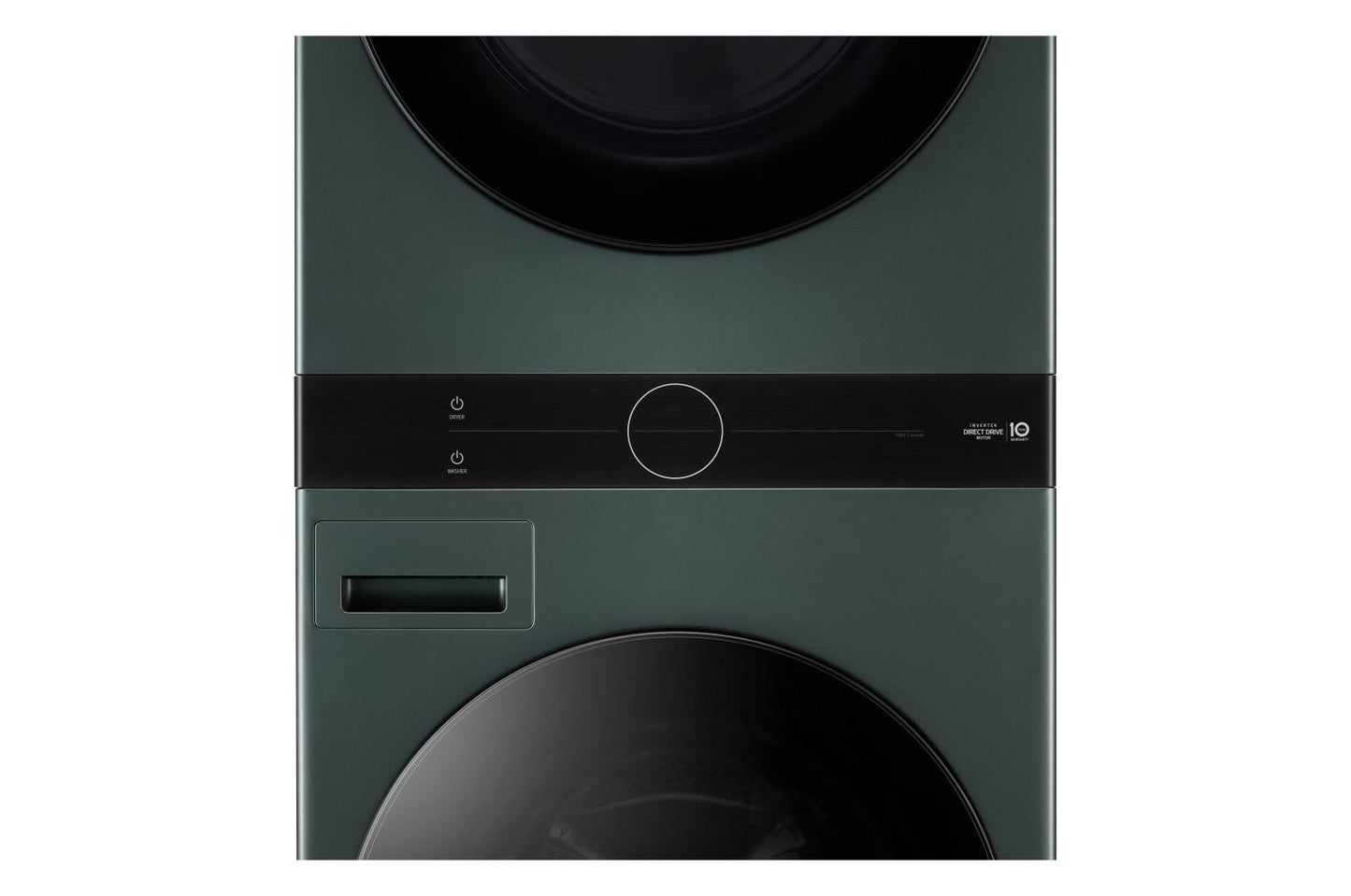 Lg WKGX201HGA Single Unit Front Load Lg Washtower&#8482; With Center Control&#8482; 4.5 Cu. Ft. Washer And 7.4 Cu. Ft. Gas Dryer