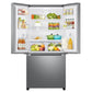 Samsung RF18A5101S9 18 Cu. Ft. Smart Counter Depth 3-Door French Door Refrigerator In Stainless Look